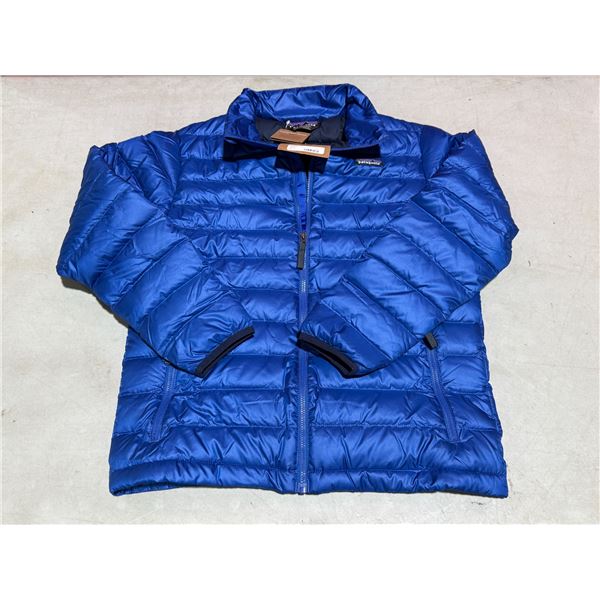 New Patagonia Boys' Viking Blue Down Sweater