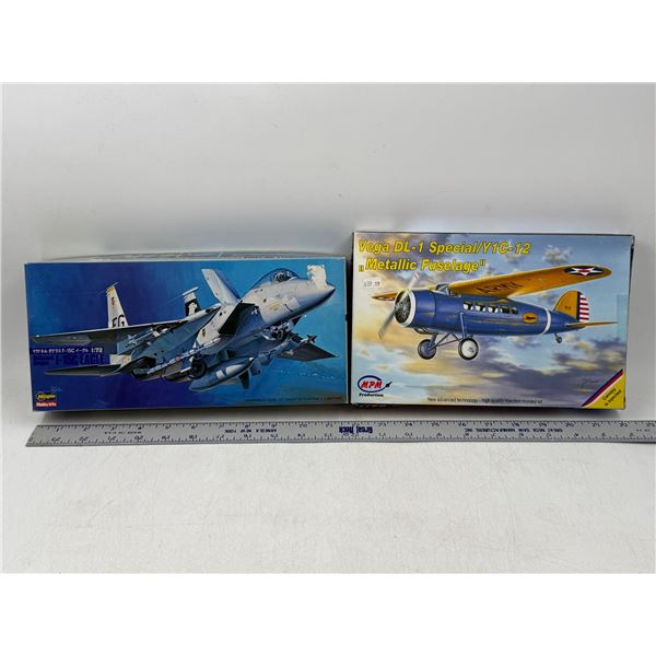 Unbuilt MPM Vega DL-1 Special/Y1C-12 & Unbuilt Hasegawa Eagle 707 Models 1:72 Scales
