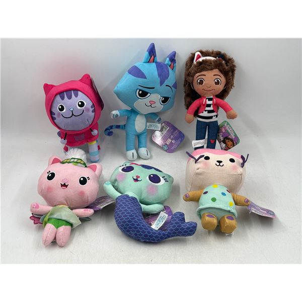 Lot of Gabby's Dollhouse Plush Toys