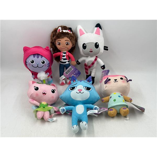Lot of Gabby's Dollhouse Plush Toys