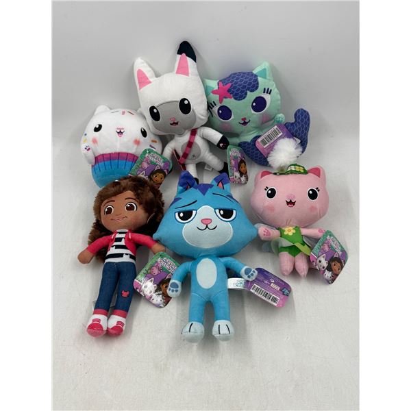 Lot of Gabby's Dollhouse Plush Toys