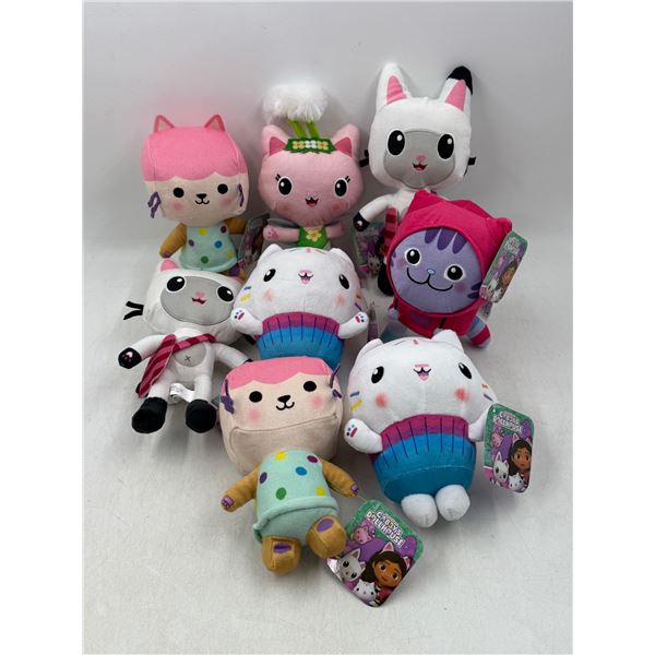 Lot of Gabby's Dollhouse Plush Toys