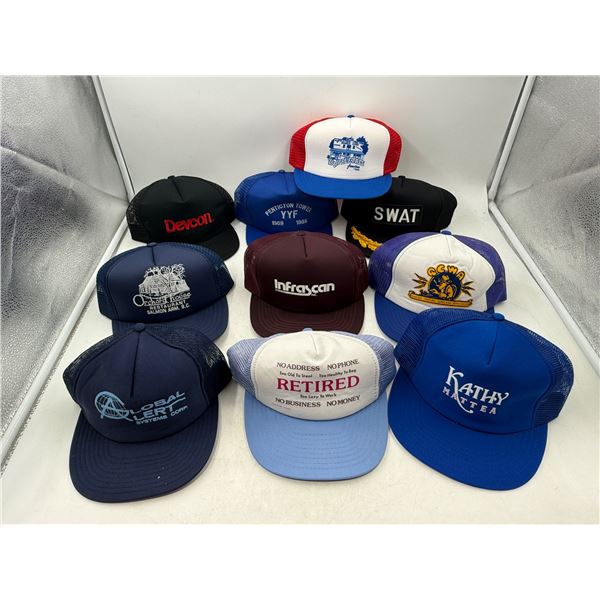 Lot of Assorted Advertising Hats