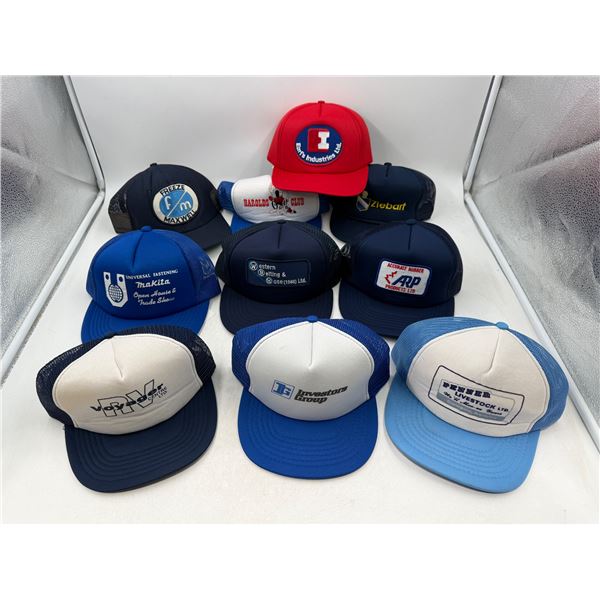Lot of Assorted Advertising Hats