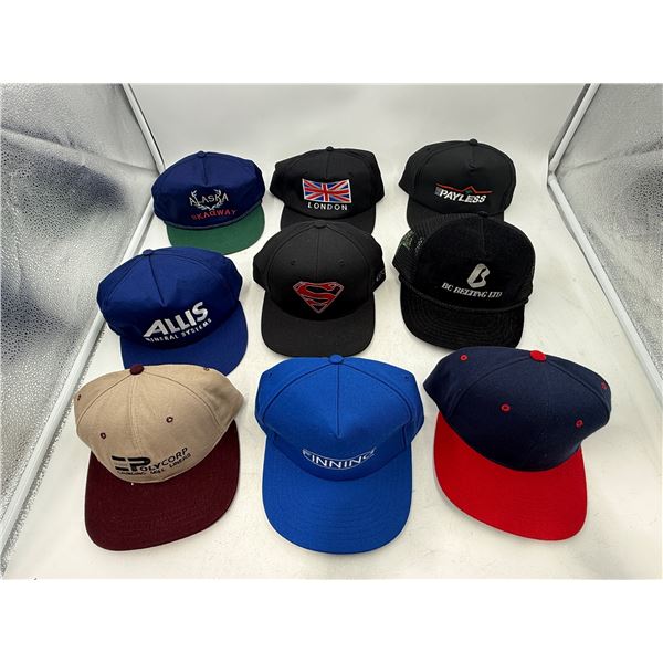 Lot of Assorted Advertising Hats