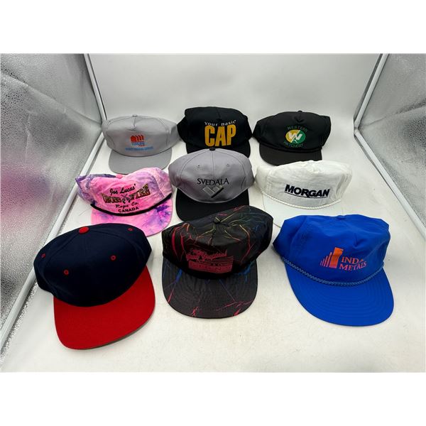 Lot of Assorted Advertising Hats