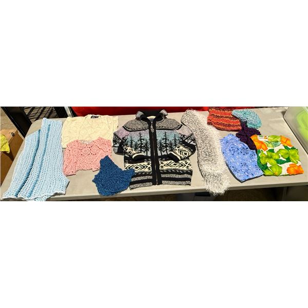 Clothing Lot w/ American Eagle Sweater, Cardigans, Scarves & More