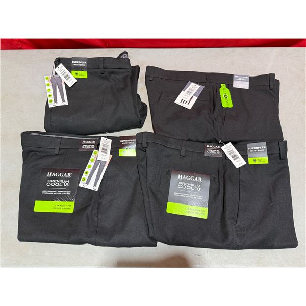 Lot of Haggar Premium Cool Superflex Pants Sized 38 x 30