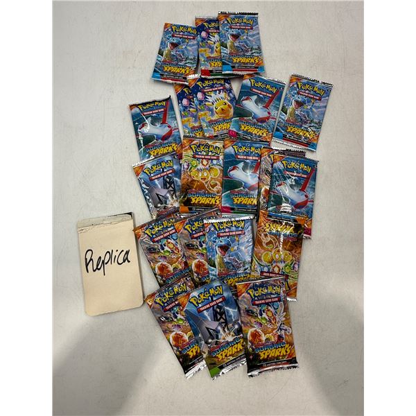 Lot of Replica Pokemon Cards