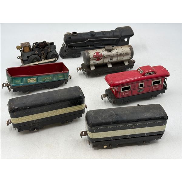 Lot of VTG Model Trains