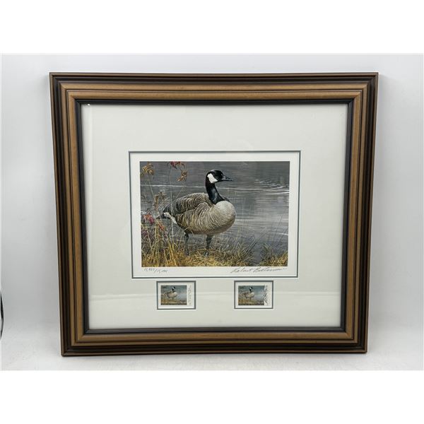 Framed & Signed Robert Bateman "Pride of Autumn - Canada Geese" Print 11,985/15,294