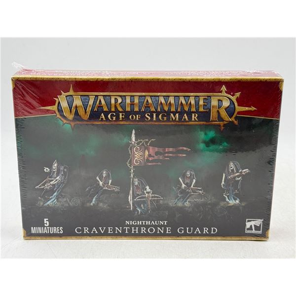 Warhammer Age of Sigmar Nighthaunt Craventhrone Guard Miniatures