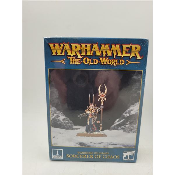 Warhammer The Old World Sorcerer of Chaos Warriors of Chaos Miniature