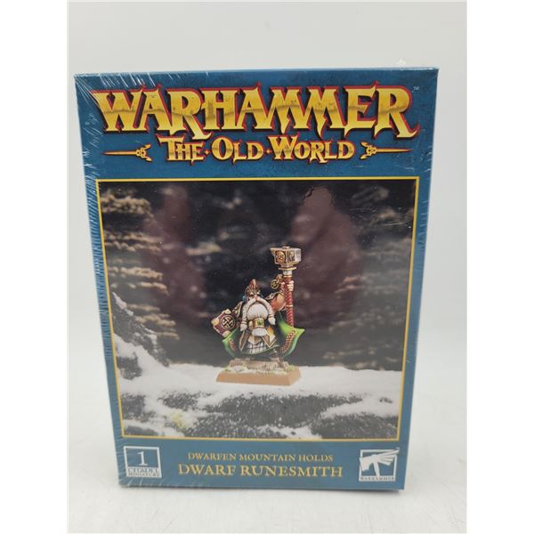 Warhammer The Old World Dwarf Runesmith Dwarfen Mountain Holds Miniature