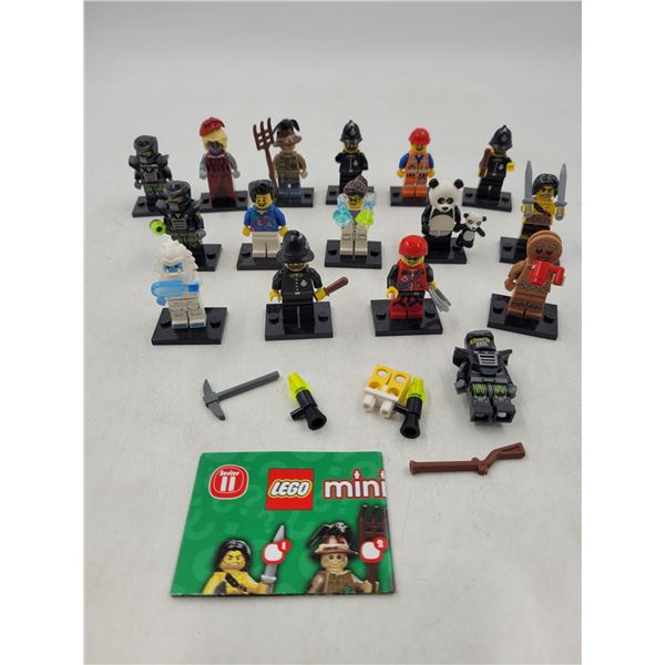 Lego Lot w/ Various Minifigure Series Characters