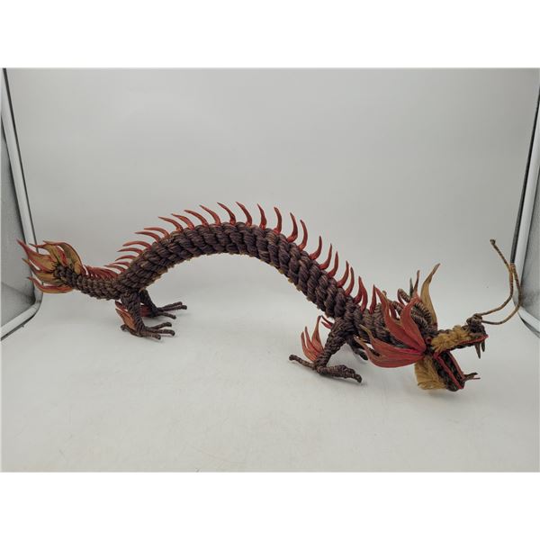 Jute Rope Dragon Figurine