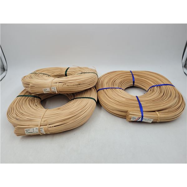 Lot of Rattan Cane for Basketweaving 3/16" & 1.50mm