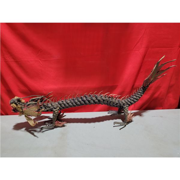 Jute Rope Dragon Figurine