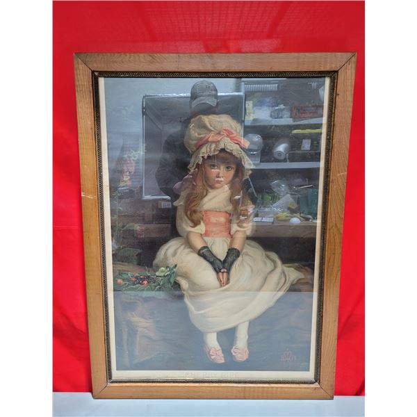 Framed "Cherry Ripe" Print by Sir John Everett Millais