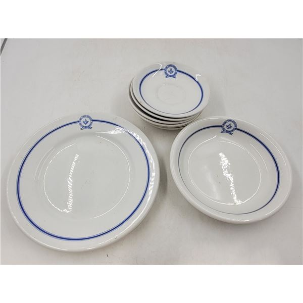 Lot of Masonic Temple Association Vancouver, BC Dishware