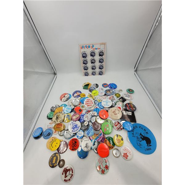 Lot of Assorted VTG Buttons