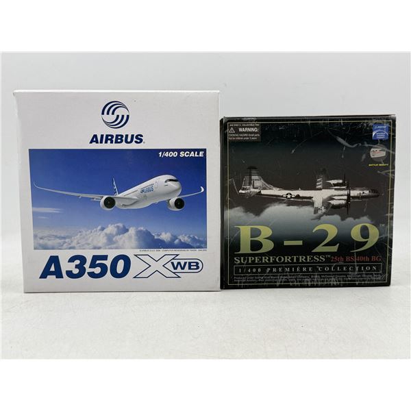 2 Aviation Models (A350 & B-29)