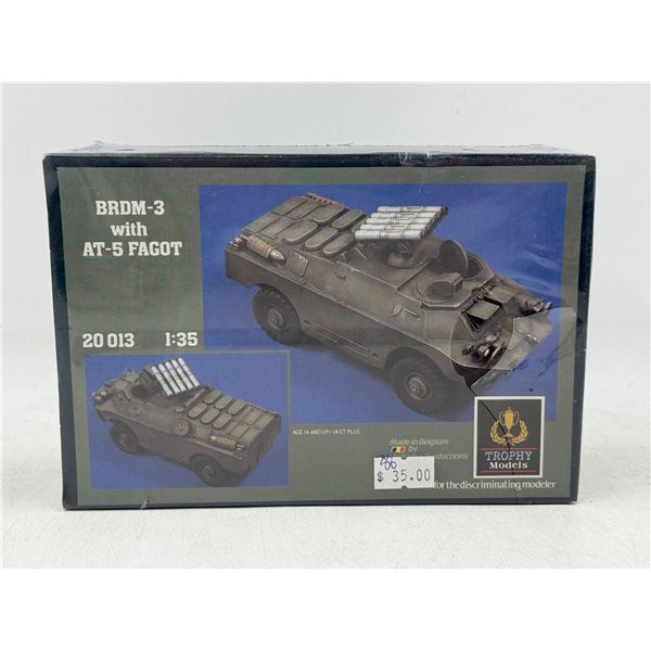 Sealed Trophy Models BRDM-3 1:35 Scale Model