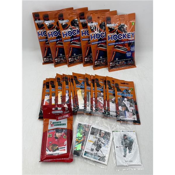 Lot of Assorted Sealed Hockey Card Packs