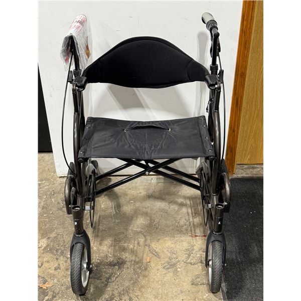 Fusion Rollator Walker w/ Seat