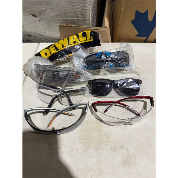 Sunglasses and safety glasses