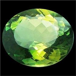 27.41ct Yellow Greenish Oval Cut Ametrine (GEM-14997)