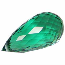 15.10ct Green Briolette Amethyst (GEM-16347B)