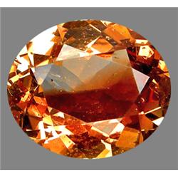 6.74ct Oval Cut Top AAA Imperial Topaz VVS Appraisal Estimate $1185 (GEM-8774)