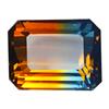 Image 1 : 31.25ct Classic Emerald Bi-Color Citrine Appraisal Estimate $1025 (GEM-14528)