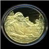 .75oz Franklin Mint PR70 DCAM 24k plated Sterling Silver Round History of the American Presidency G.