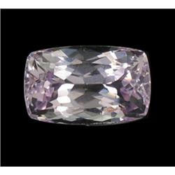 11.13ct Rich Patroke Pink Kunzite Cushion Cut Appraisal Estimate $3061 (GEM-16872N)