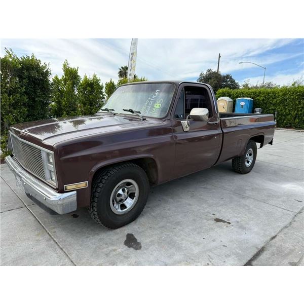CHEV C/K10 1985 T-DONATION