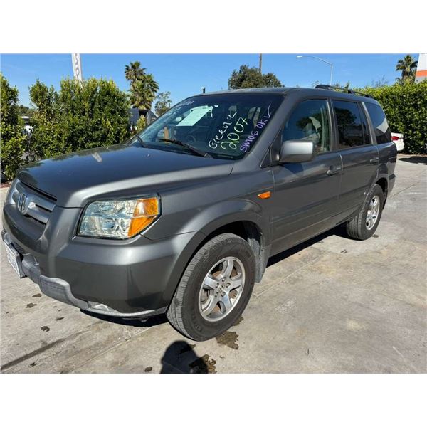 HOND PILOT 2007 APP-DUP-T DON SMOG