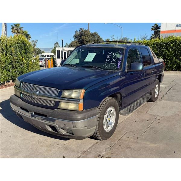 CHEV AVALANCHE 2005 T-DON - SMOG