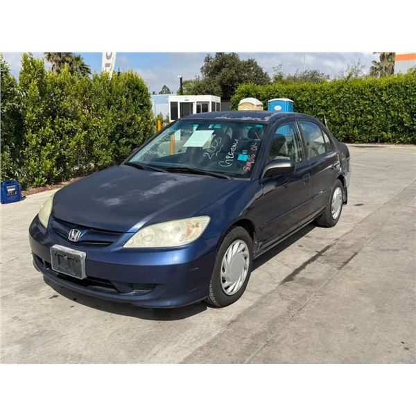 HOND CIVIC 2005 O/S-SALV-T-DON SMOG