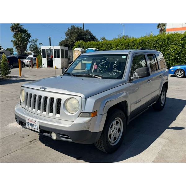 JEEP  PATRIOT 2012 SALV T/DONATION