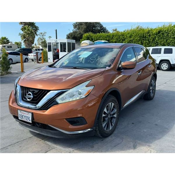 NISS MURANO 2016 O/S-T SMOG-2 DAYS