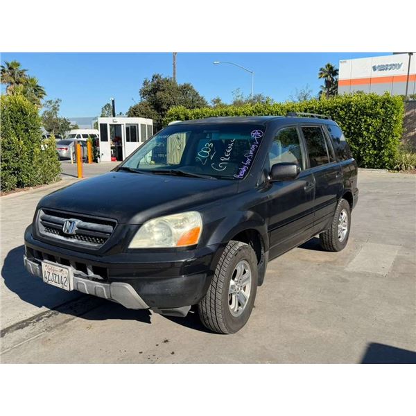 HOND PILOT 2003 APP/DUP-T/EXP-ONLY