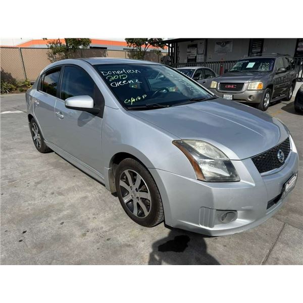 NISS SENTRA 2012 T-DONATION