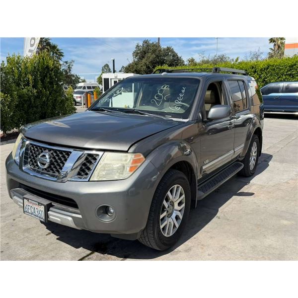 NISS PATHFINDER 2008 REPO- WAIT/TITLE