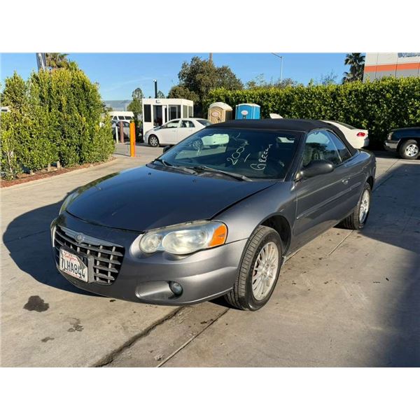 CHRY SEBRING 2004 APP/DUP-T/EXP-ONLY