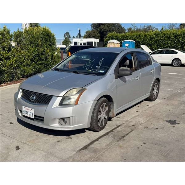 NISS SENTRA 2012 APP/DUP-T/EXP-ONLY