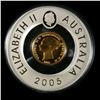 Image 1 : Australia 2005 Proof One Dollar, Sydney Half Sovereign