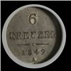 Image 2 : Austria 6 Kreuzer 1849A, NGC AU-58