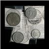 Image 2 : Lot of 4 French Notgeld Coins ca.1922